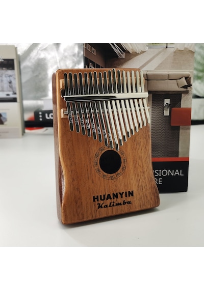 Huanyin 17 Tuşlu Kalimba Hkm17k Best - Sert Taşıma Çantalı