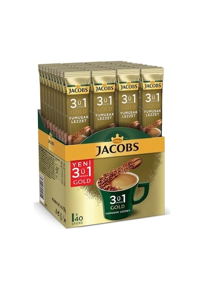 Jacobs 3ü1 Arada Gold Yumuşak Lezzet 40 x 18 G