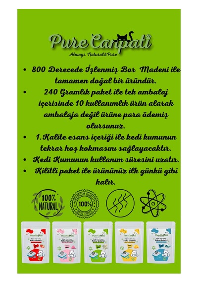 Purecanpati Kedi Kumu Koku Giderici Yasemin Kokulu