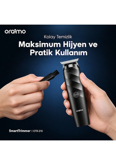 Oraimo Otr-210 Trimmer Saç Ve Sakal Kesme Makinesi Speed Black