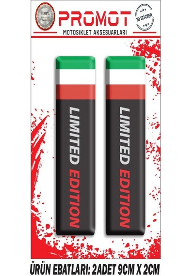 Lımıted Edıtıon Tasarımlı Ön Maşa Damla Sticker Diğer