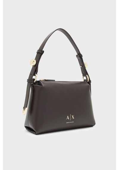 Armani Exchange Logolu Ayarlanabilir Askılı Çanta Kadın Çanta Xw002990 Af26452 U6032 Kahve