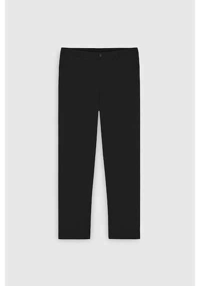 Ac&Co / Altınyıldız Classics Slim Fit Dar Kesim Pamuklu Esnek Chino Erkek Pantolon - Siyah