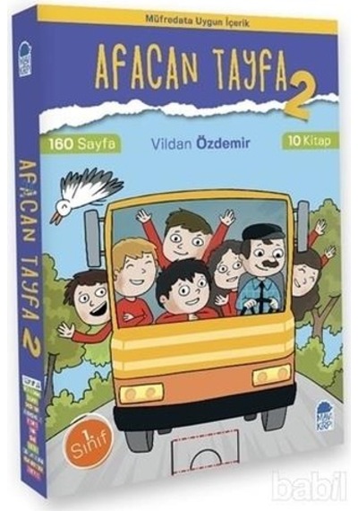 Mavi Kirpi 1.Sınıf Afacan Tayfa 2. Seri Okuma Seti 10 Kitap