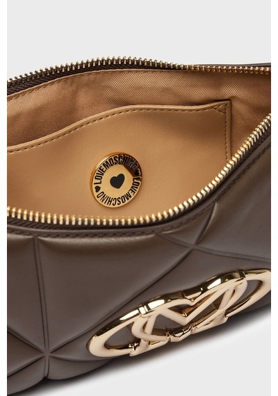 Love Moschino Kapitoneli Omuz Askılı Çanta Bayan Çanta Jc4111pp1plc0300 Kahve