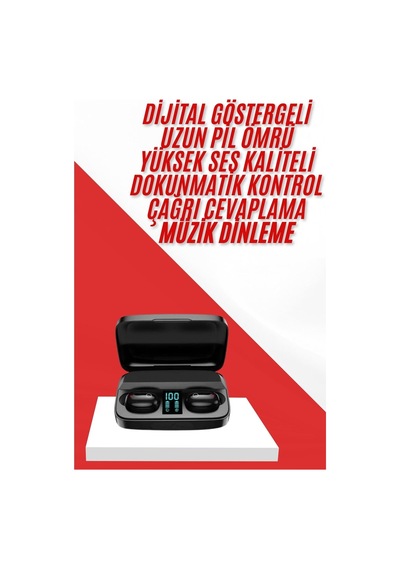 Kablosuz Bluetooth Kulaklık Android Ve İos Uyumlu Led Göstergeli Powerbankli Mh-hs1359-6002