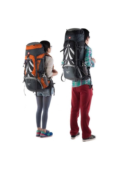 Naturehike Discovery 70+5 Lt Trekking Sırt Çantası Kahve