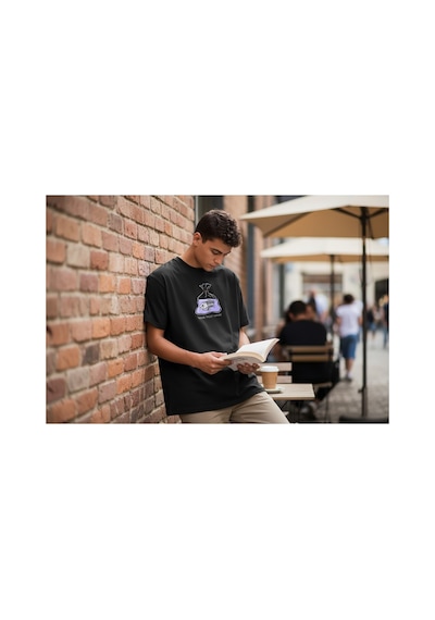 Urbantrendstore Unisex Balık Desen Baskılı Casual İçin Sade Basic Yazlık Siyah Tshirt Oversize Fit Rahat Geniş Salaş T-shirt Günlük Tişört Siyah Urbantrendstore Unisex Balık Desen Baskılı Casual İçin Sade Basic Yazlık Siyah Tshirt Oversize Fit Rahat Geniş Salaş T-shirt Günlük Tişört Siyah