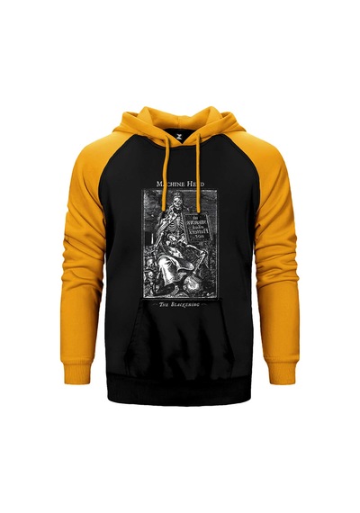 Machine Head The Blackening Sarı Renk Reglan Kol Sweatshirt / Hoodie