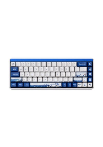 Akko JIN01 Santorini Rosewood Switch RGB Kablosuz Hotswap Mekanik Oyuncu Klavye