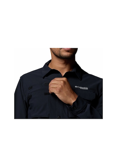 Columbia Silver Ridge Elite Ls Woven Erkek Günlük Gömlek 2160161010 Siyah