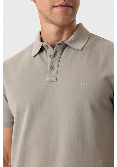 Back And Bond Regular Fit Adaçayı Polo Yaka Tişört