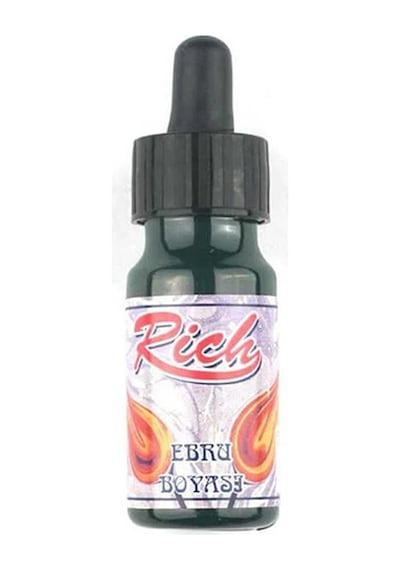 Rıch Akrilik Ebru Boyası 8218 Yeşil