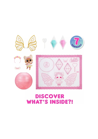 L.o.l. Surprise Fairies Serisi Bebek 7 Sürprizli Kanatlı Koleksiyon Figürü Lol