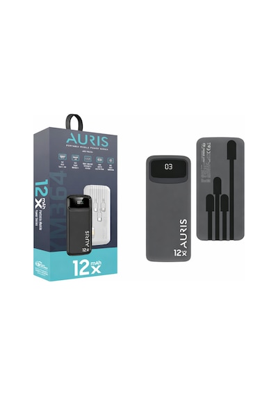 Ars-kx128 12.000 Mah Powerbank Siyah
