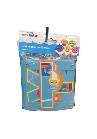 Baby Shark Temalı Parti Seti 41 Parça