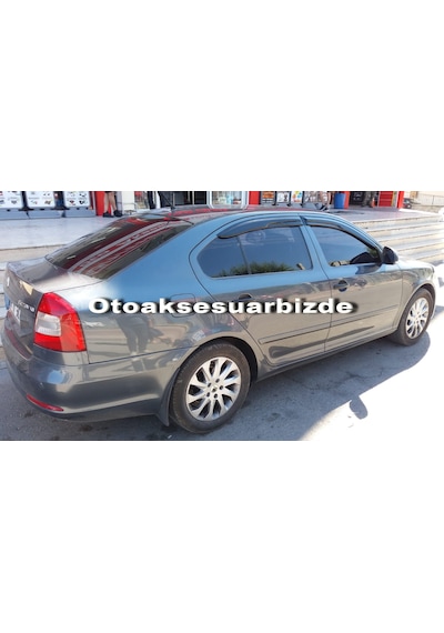Skoda Octavia A5 Mügen Cam Rüzgarlığı 2004-2013 Arası 4 Lü Ithal