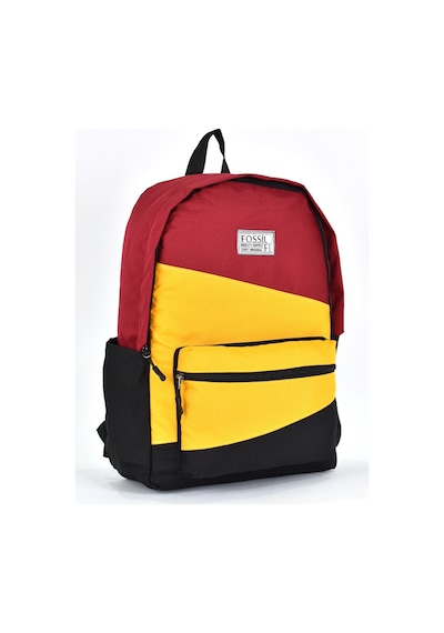 Fossil Unisex Çok Gözlü Günlük Seyahat Okul Sırt Çantası Sarı 9507