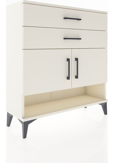 Arges Şifonyer 2 Raflı 2 Çekmeceli 2 Kapaklı 88x30x96 Aytaşı-... Aytaşı Arges Şifonyer 2 Raflı 2 Çekmeceli 2 Kapaklı 88x30x96 Aytaşı-... Aytaşı