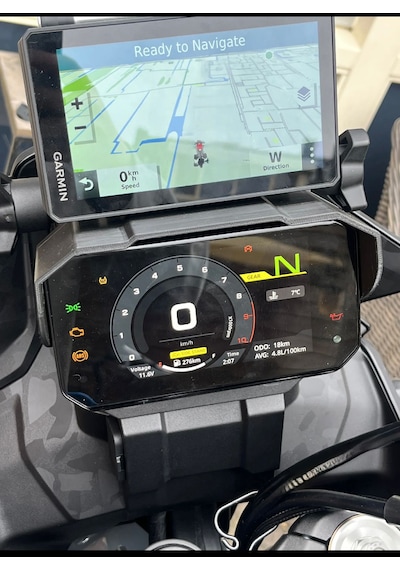 Cf Moto Mt450 Garmin Navigasyon Tutucu Ekran Koruyucu -