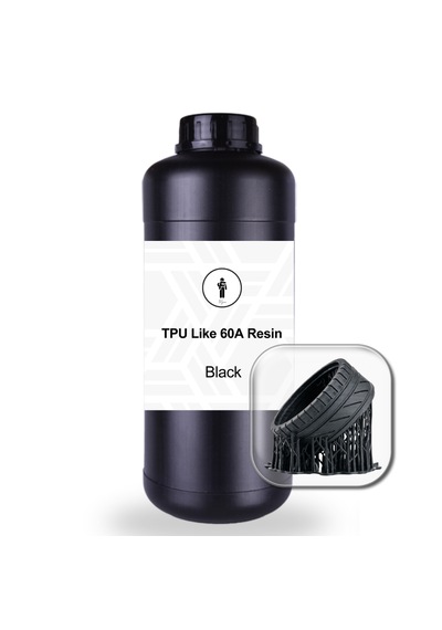 Tpu Like Reçine 60a - 1 Kg / Siyah