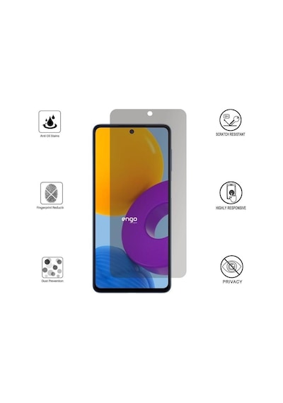 Samsung Galaxy Uyumlu M52 İle  Hayalet Ekran Koruyucu