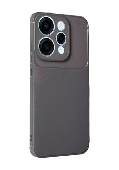 Newface Oppo Reno 15 Auto Focus Karbon Kapak - Gri