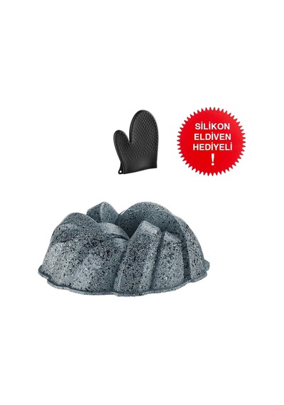 Brioni Stone Age Nero Kek Kalıbı Sh-403 Gri-7470