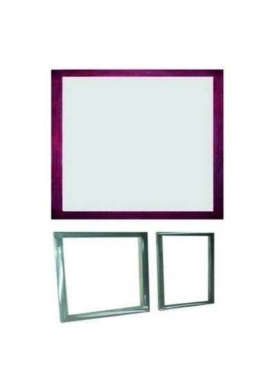 ALÜMİNYUM SERİGRAFİ KALIBI T 100 İPEK GERİLİ 50X70 CM BOYUTUNDA
