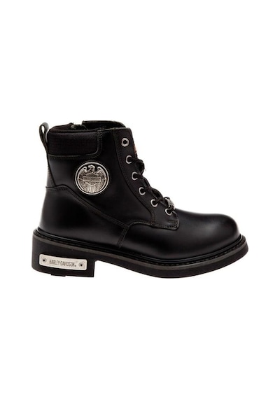 Harley Davidson Jim Erkek Siyah Deri Bot-1218 Siyah