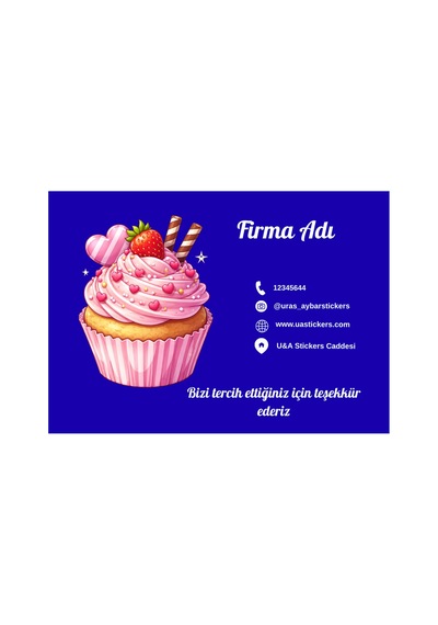 100 Adet Kişiye Özel Katvizit, Reklam Kartı, İşletme Tanıtım Kartı - Gri - 167