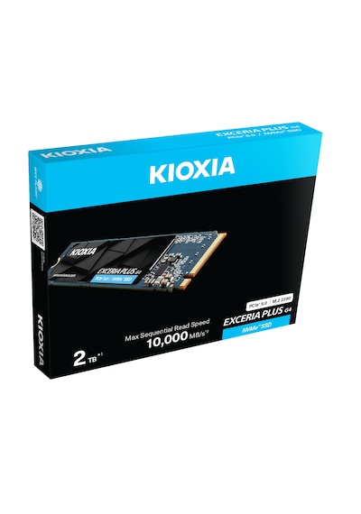 Kioxia Exceria Plus G4 2 TB M.2 Nvme PCIe 5.0 x4 10.000/8.200 Mb/s SSD