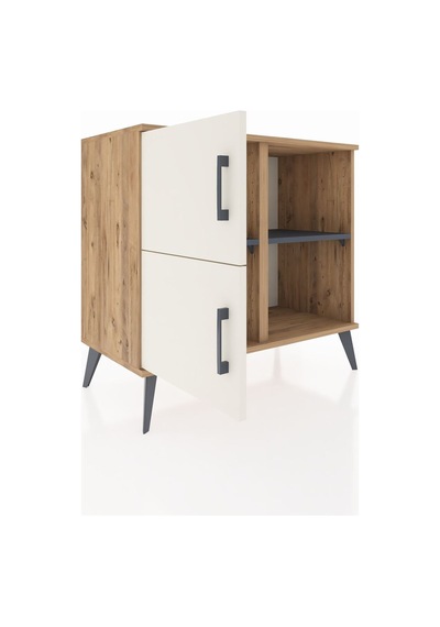Hyperion Şifonyer 2 Raflı 2 Kapaklı 88x44x80 Çam-aytaşı/antrasit Aytaşı/antrasit Hyperion Şifonyer 2 Raflı 2 Kapaklı 88x44x80 Çam-aytaşı/antrasit Aytaşı/antrasit