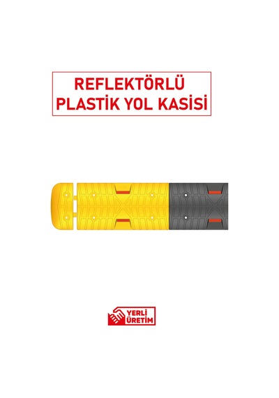Ppc Mercekli Yol Kasisi 12120 Yk 12121 Yk K Reflektörlü Hız Kesici Trafik Kasisi