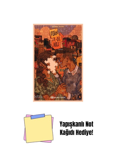 Aşkın -de Hali Karton Kapak + Yapışkanlı Not Kağıdı
