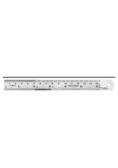Krısteel 300 Mm Paslanmaz Çelik Cetvel Diğer