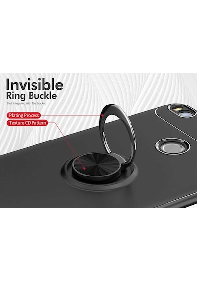 Xiaomi Mi Max 2 Yüzüklü Manyetik Ravel Kilif Kirilmaz Ekran Koruy 514180270