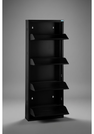 Metal Ayakkabılık 4'lü Model Siyah