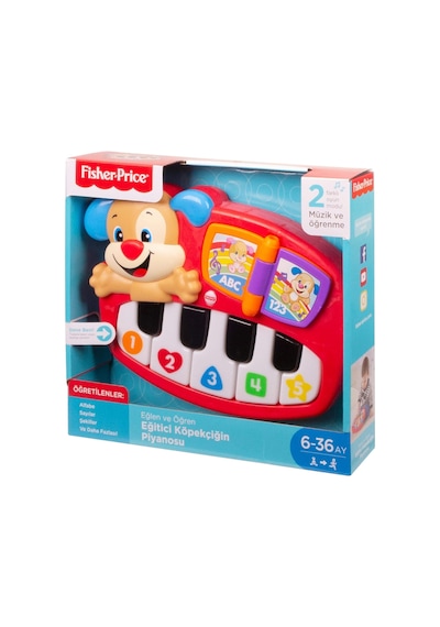 Fisher Price Eğlen & Öğren Eğitici Köpekçiğin Piyanosu Türkçe ,
