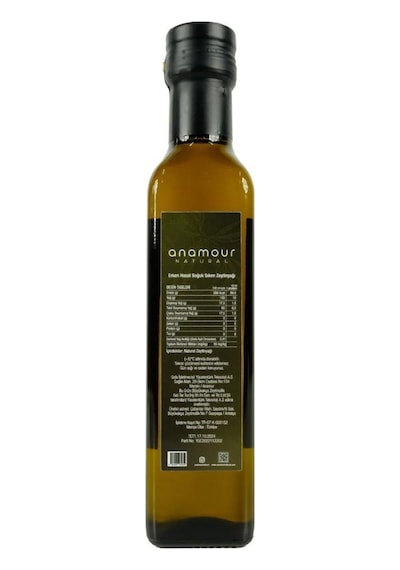 Anamour Natural Erken Hasat Soğuk Sıkım Tavşan Yüreği Zeytinyağı 250 ML