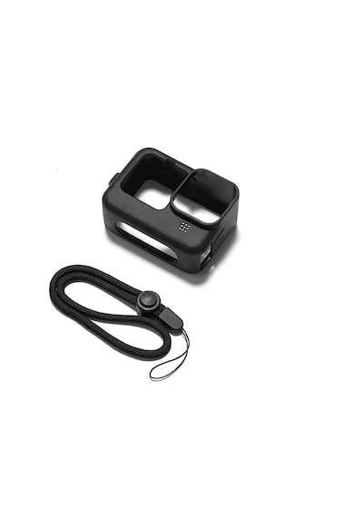 Gopro Hero 9-10-11-12 Black Aksesuar Seti-Su Geçirmez Kılıf-Temperli Cam-Çanta-Silikon Kılıf