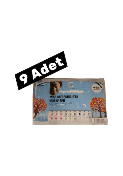 Cleopatra Yüz Maskesi 9'lu Maske Seti 20gr 9