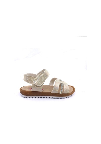 Arzen 4217 Simli Taşlı Kız Çocuk Bebe Sandalet Ayakkabı 001