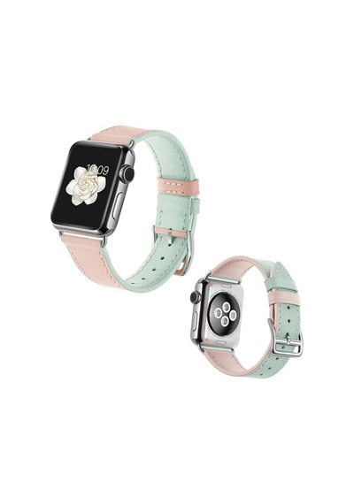 Ally Apple Watch Uyumlu   Ultra 49mm 7-8 45mm 6-5-4 44mm Hakiki Deri Kayış Kordon 3-2-1 42mm- 5775