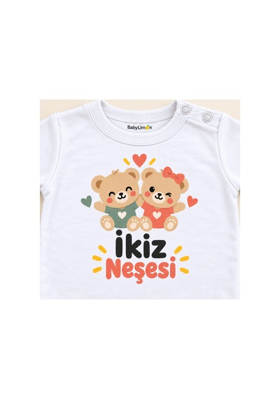 Babylimon İkiz Neşesi Beyaz Kısa Kollu Çıtçıtlı Bebek Zıbını Beyaz - İkiz Neşesi - 928161934 Beyaz - İkiz Neşesi Babylimon İkiz Neşesi Beyaz Kısa Kollu Çıtçıtlı Bebek Zıbını Beyaz - İkiz Neşesi - 928161934 Beyaz - İkiz Neşesi