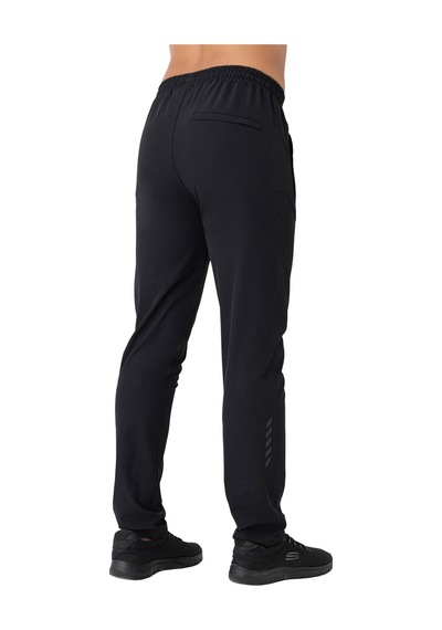 Crozwise Erkek Eşofman Altı Kalın Spor Lycra Pant 2250 Siyah