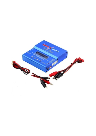 Motorobit-İmax B6Ac Dahili Adaptörlü Lixx, Nixx, Pb Şarj Aleti (80W)