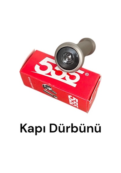 Saten Kapı Dürbünü Çelik Kapı Dürbünü 50x90 Mm