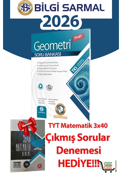 Hediyeli 2026 Model Tyt Ayt Geometri Soru Bankası