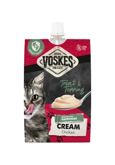 4 Adet Voskes Cream Karışık Kedi Ödülü 90gr